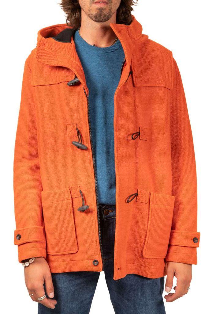 Bomboogie Wool Coats in Orange for Men - Lyst