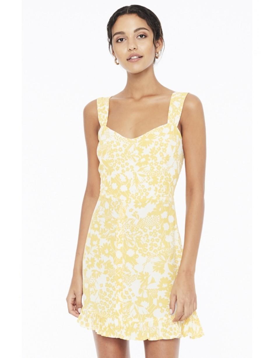 faithfull the brand loulou mini dress