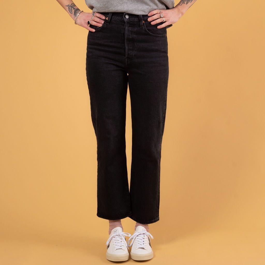 Levi's Denim Ribcage Straight Ankle 