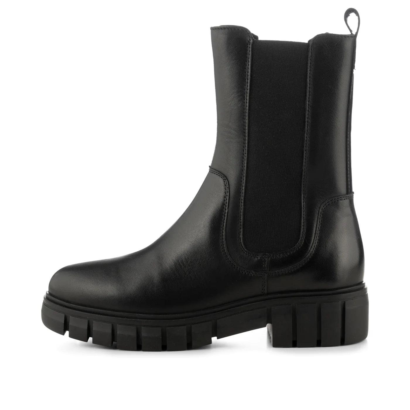 Rebel Chelsea High Boot-Black Atterley Women Shoes Boots Chelsea Boots 