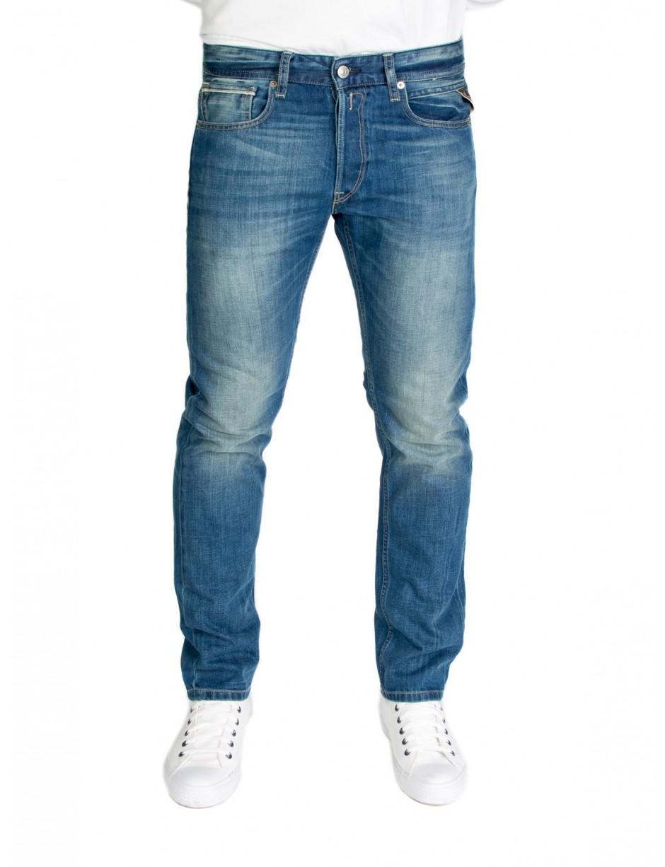 Replay Denim Grover Straight Fit Washed 