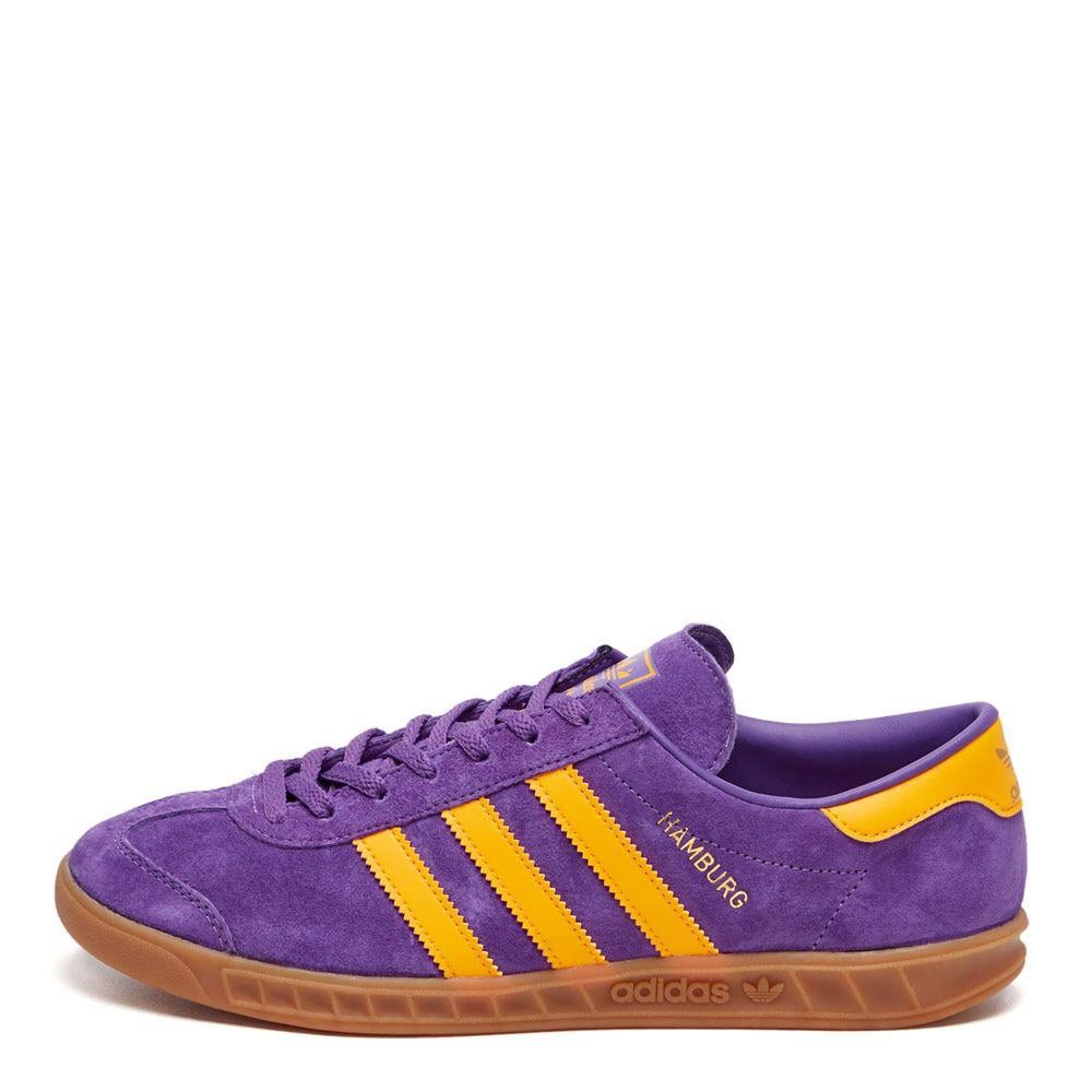 adidas Suede Hamburg Trainers - / Orange in Purple for Men - Lyst