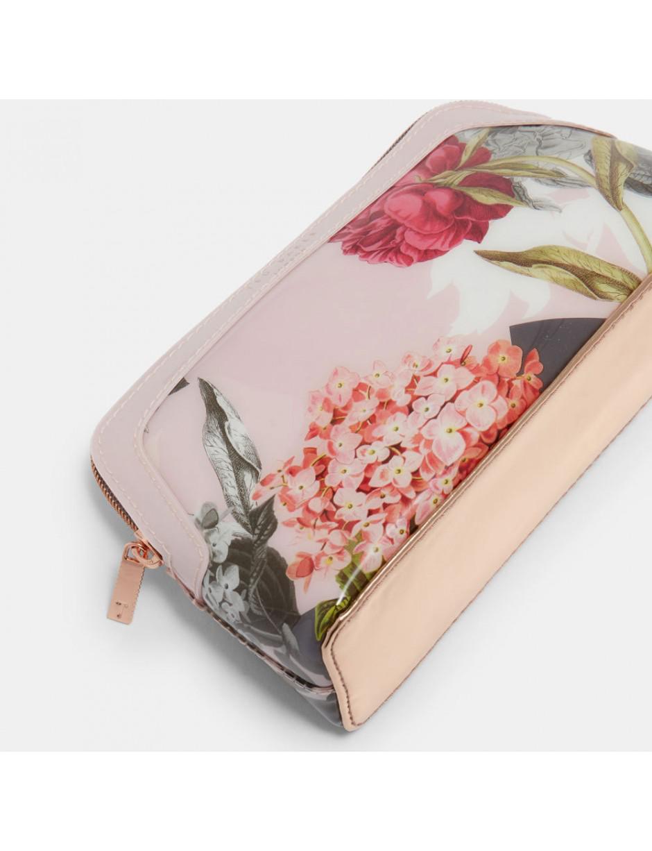 Ted Baker Cotton Palace Gardens Make Up Bag in Dusky Pink (Pink) Lyst