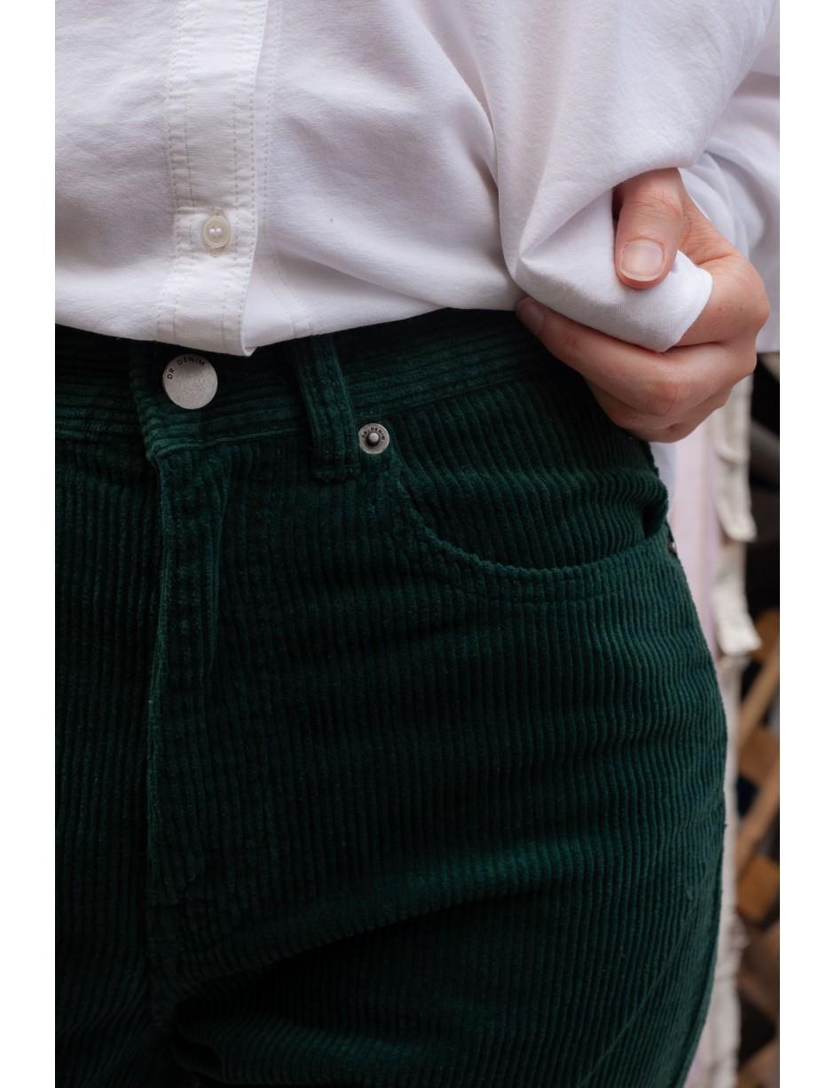 Dr. Denim Denim Nora Deep Green Cord 