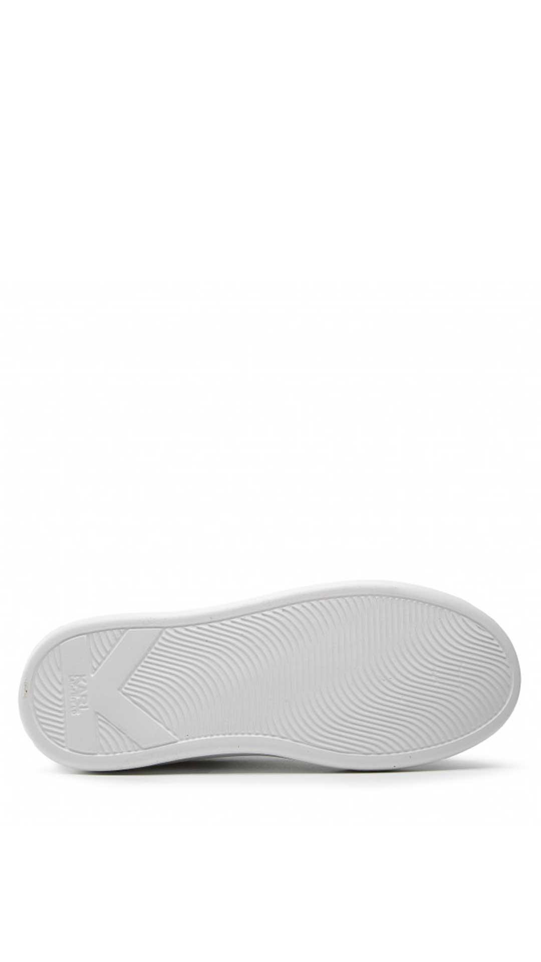 Karl Lagerfeld Sports With Laminated Effect in White for Men Mens Shoes Trainers Low-top trainers 