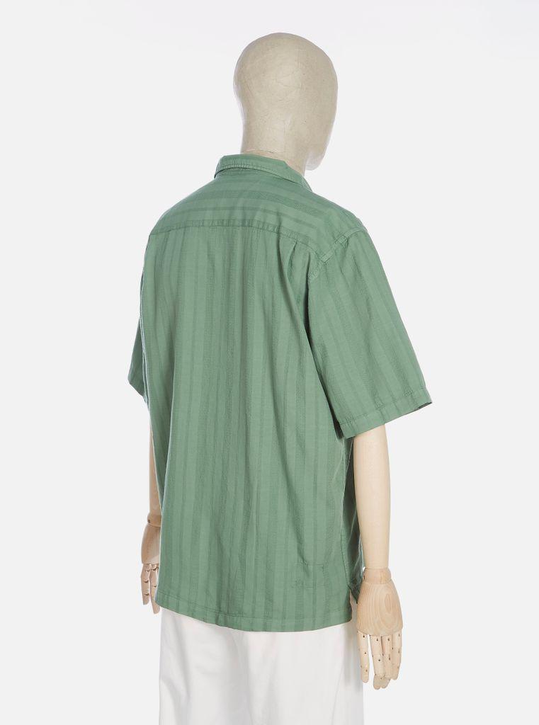 Universal Works Camp Shirt Stripe in 