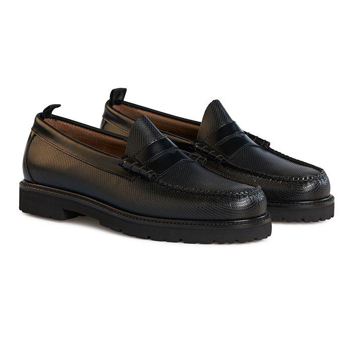Fred Perry Textured Penny Loafer 