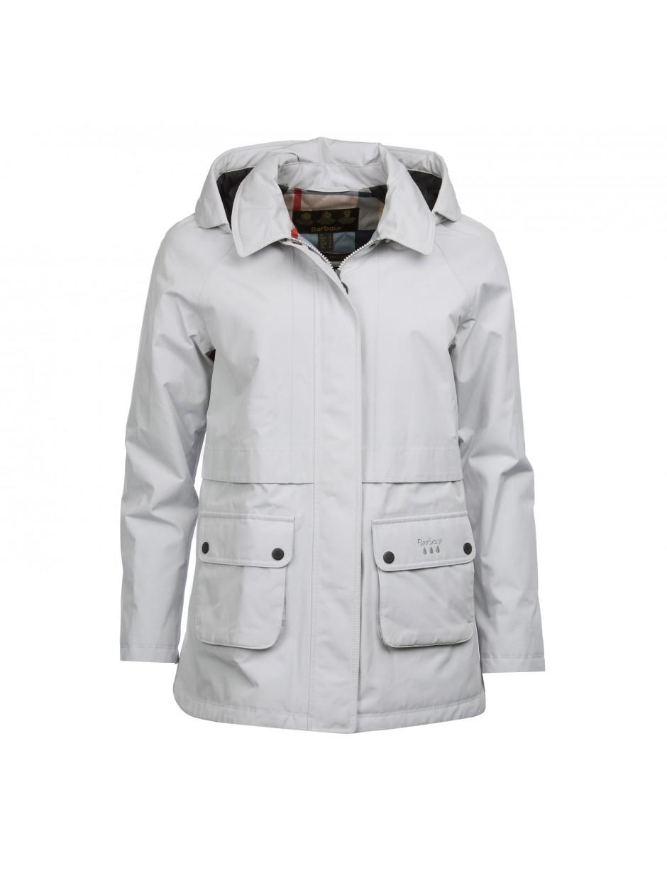 Barbour Women's Irisa Waterproof Jacket in Grey (Gray) Lyst