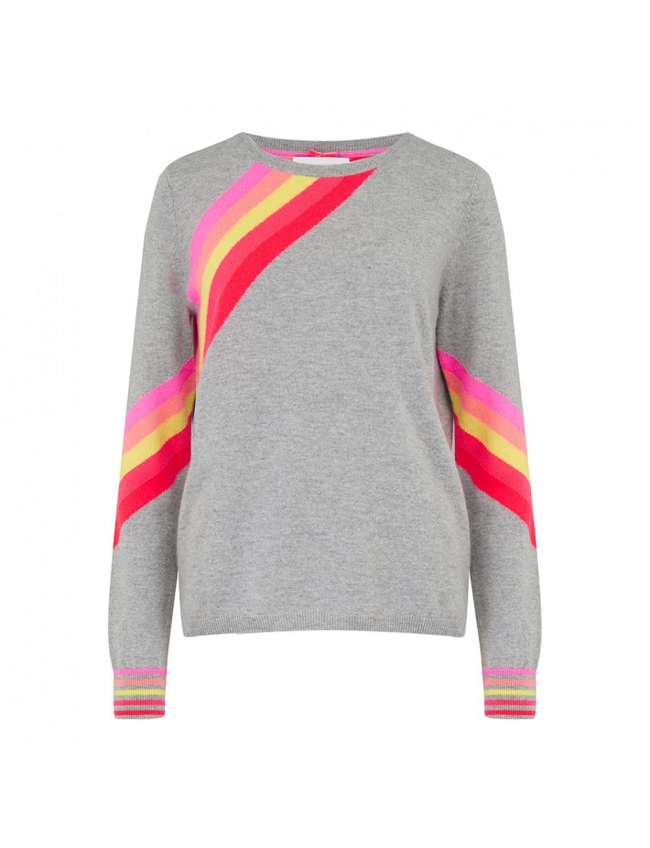cashmere rainbow sweater