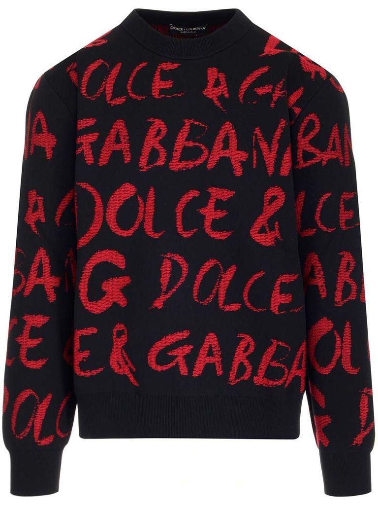 Dolce & Gabbana Black Wool Blend Sweater for Men - Save 17% - Lyst