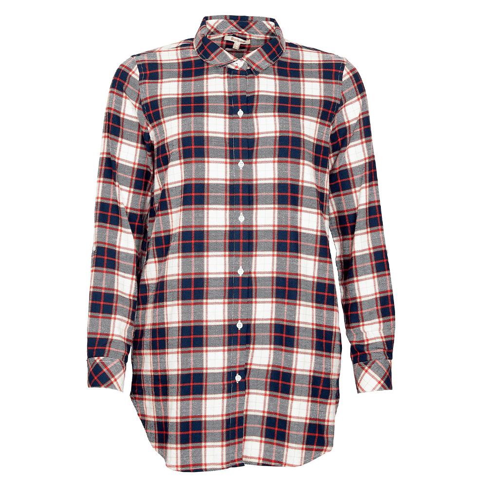 Barbour Ladies Windbound Shirt in White 