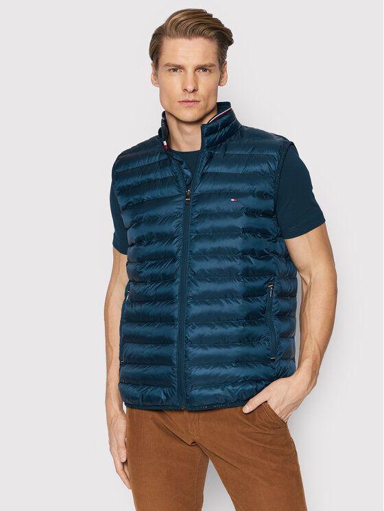 Tommy Hilfiger Giubbotto Smanicato Uomo in Blue for Men | Lyst