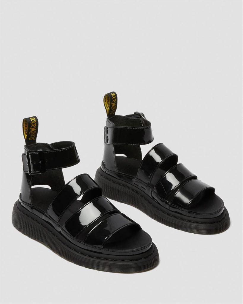 Dr. Martens Sandali E Ciabatte Donna Nero in Black - Lyst