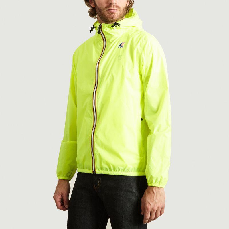yellow k way jacket