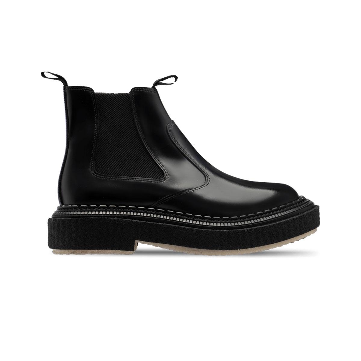 Adieu Type 155 Chelsea Boots in Black 