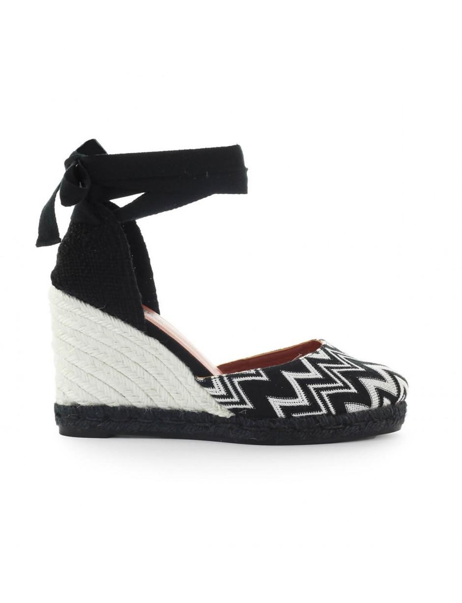 castañer carina 80 canvas wedge espadrilles