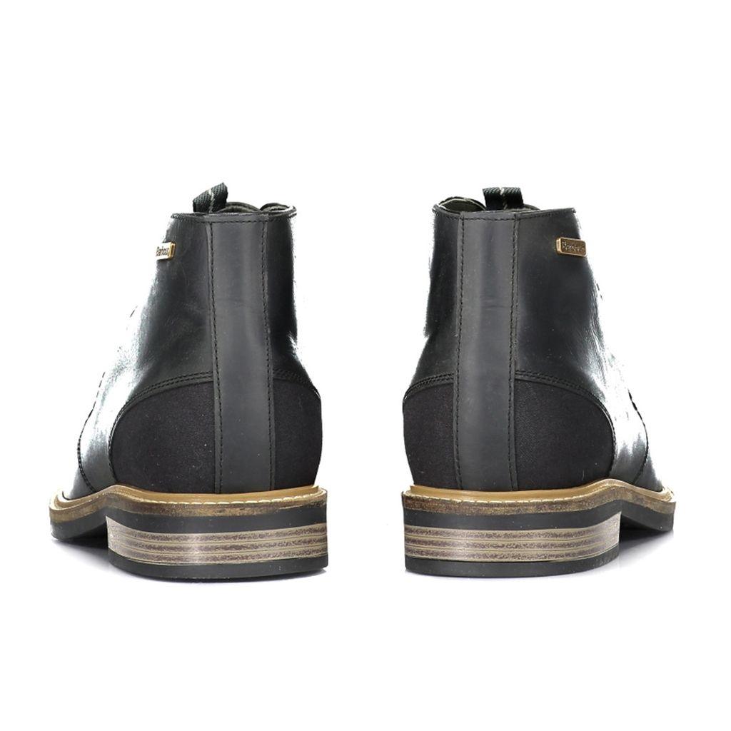 barbour chukka boots black