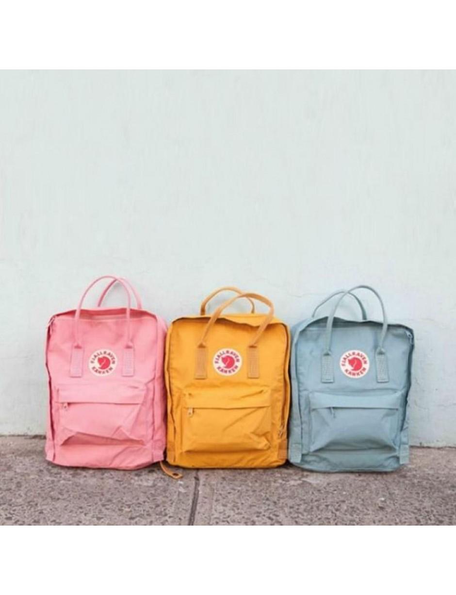 kanken pink air blue