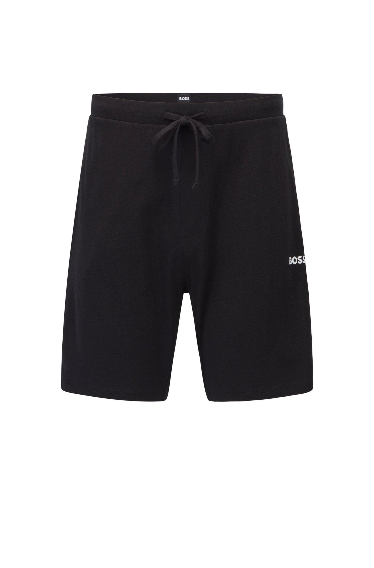 Boss - Stretch-cotton Pyjama Shorts 