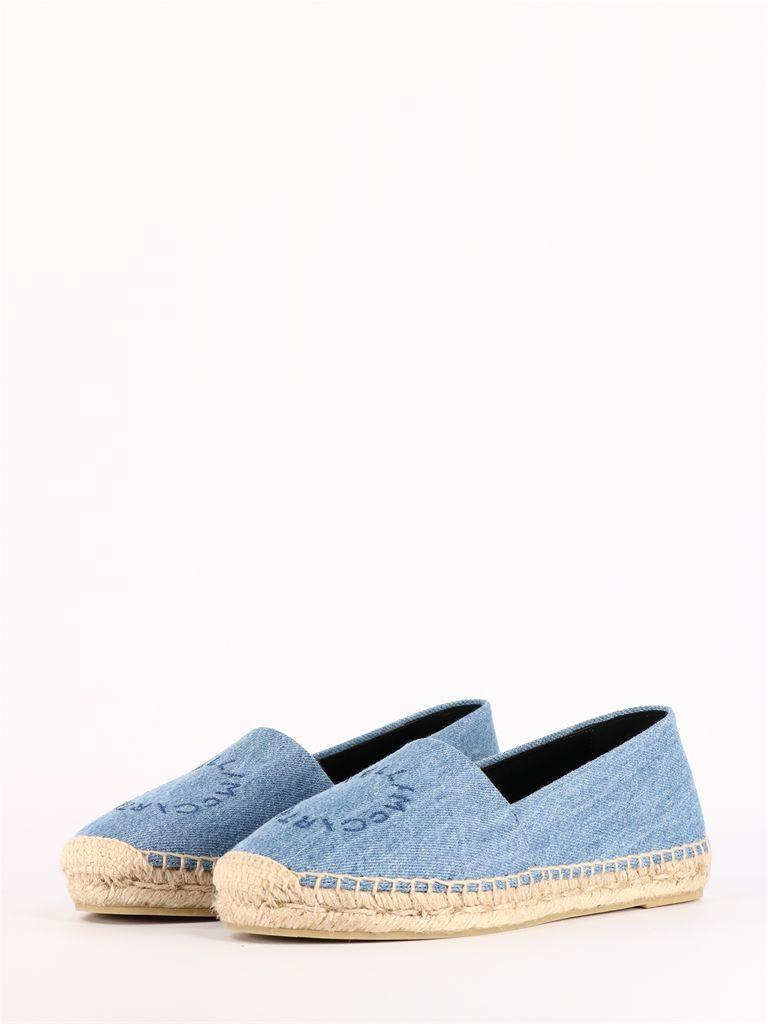 Stella McCartney Denim Logo Espadrilles 