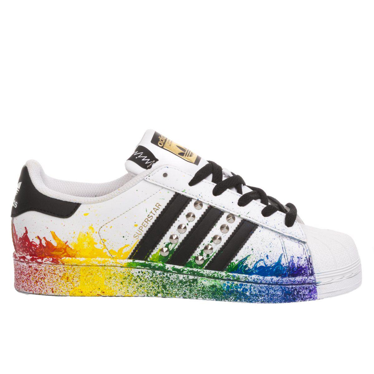 leather white adidas