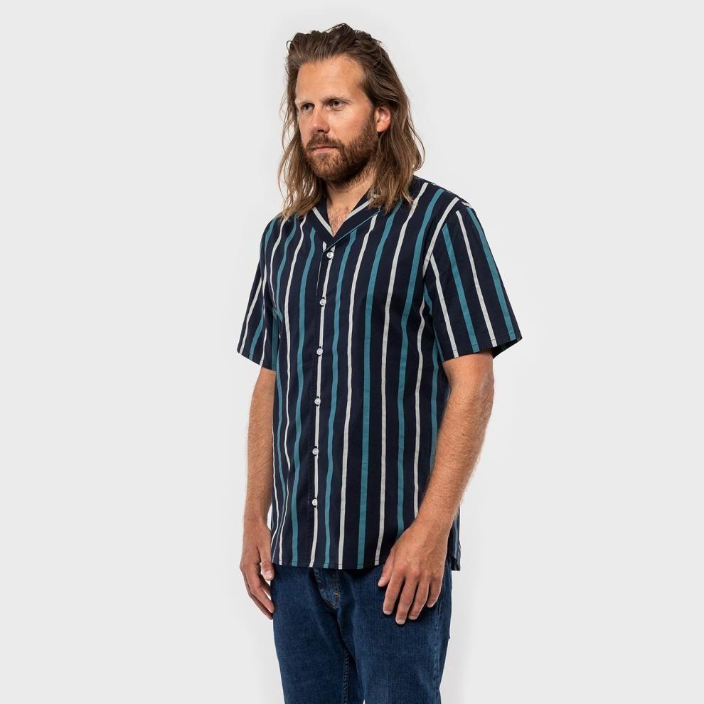 RVLT Cotton | Short Sleeves Shirt 3717 | Navy in Blue for Men - Lyst