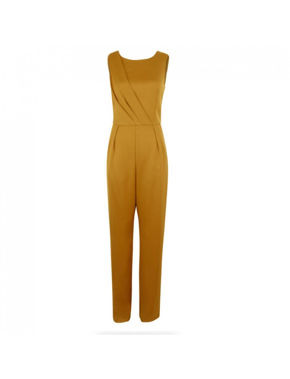 closet jumpsuit mustard