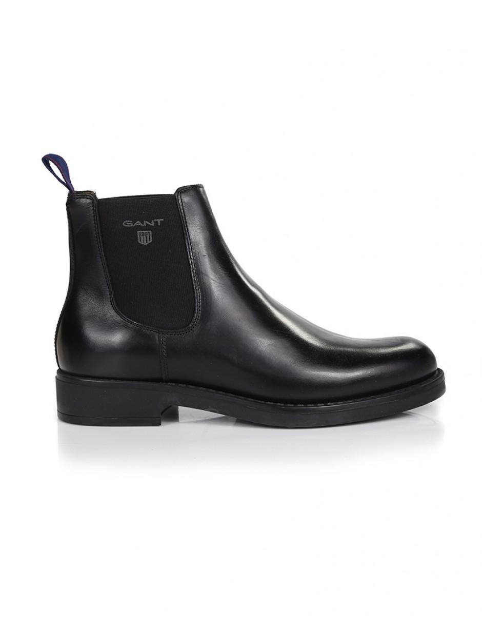 GANT Leather Oscar Boots in Black Men -