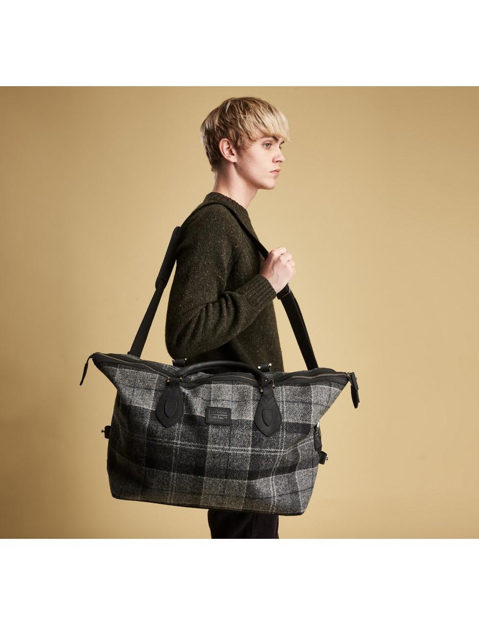 barbour shadow tartan explorer bag