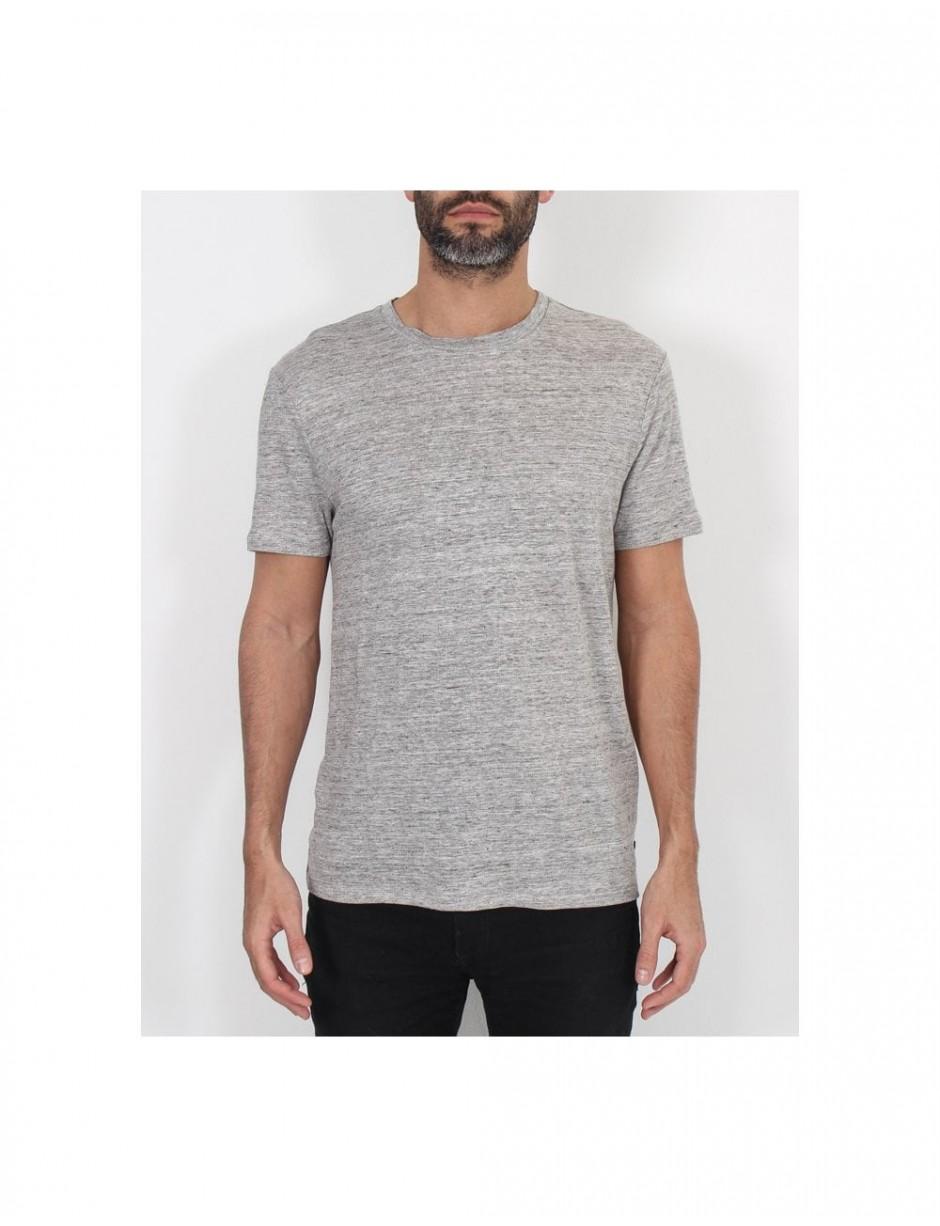 J.Lindeberg J.lindeberg Coma Clean Linen T-shirt in Grey (Gray) for Men ...
