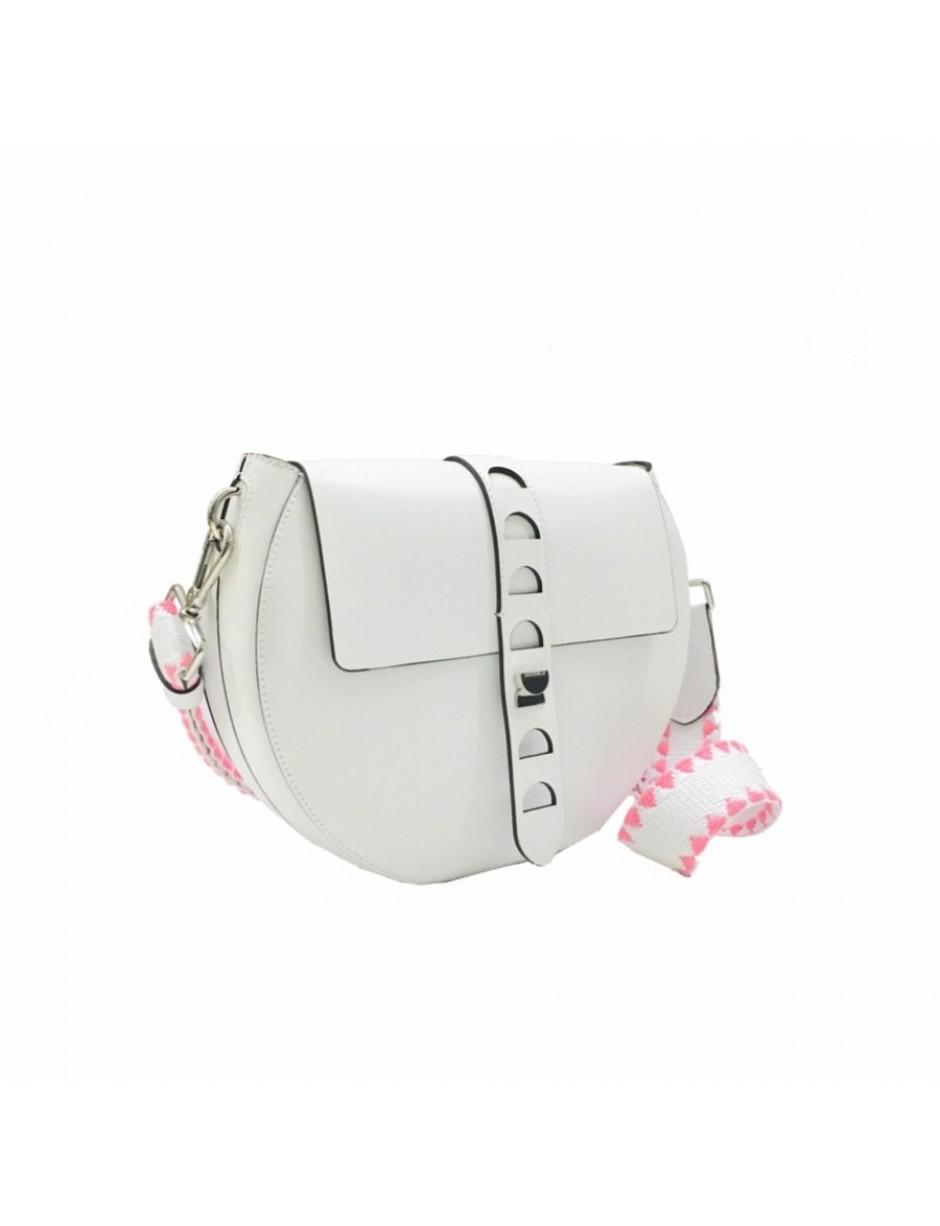 Coccinelle Leather Ladybirds • Carousel Satchel In White | Lyst Canada
