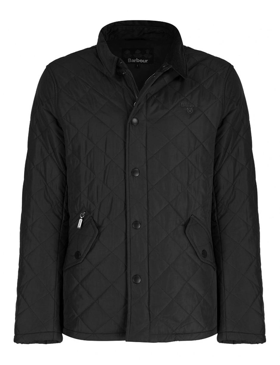 Barbour Corduroy Men's Putney Sportsquilt Jacket in Black for Men - Lyst