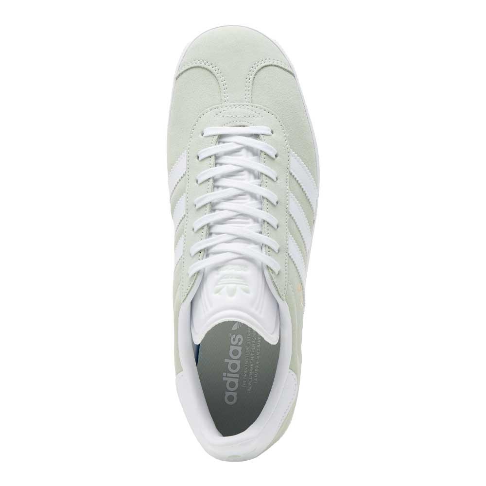adidas Leather Gazelle - Green in White for Men - Save 16% | Lyst