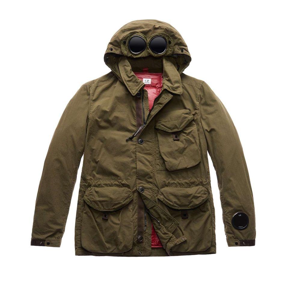C.P. Company Cotton C.p. Company Double-dyed 50 Fili goggle Jacket Olive  Night in Green for Men | Lyst Australia