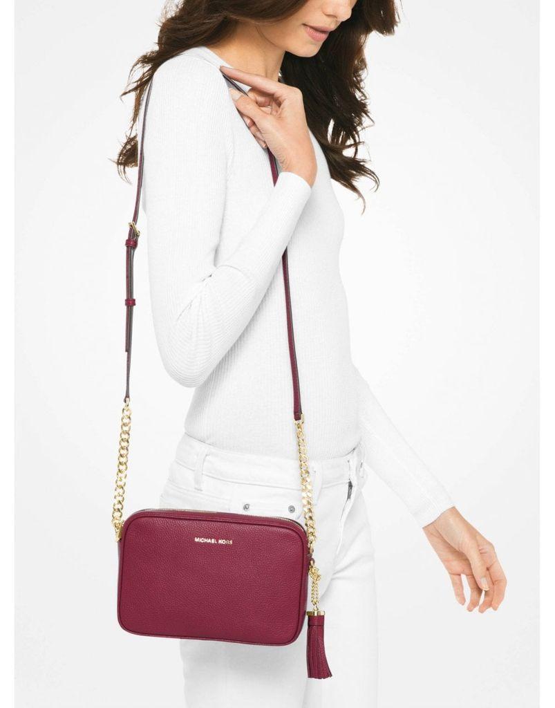 white mk crossbody