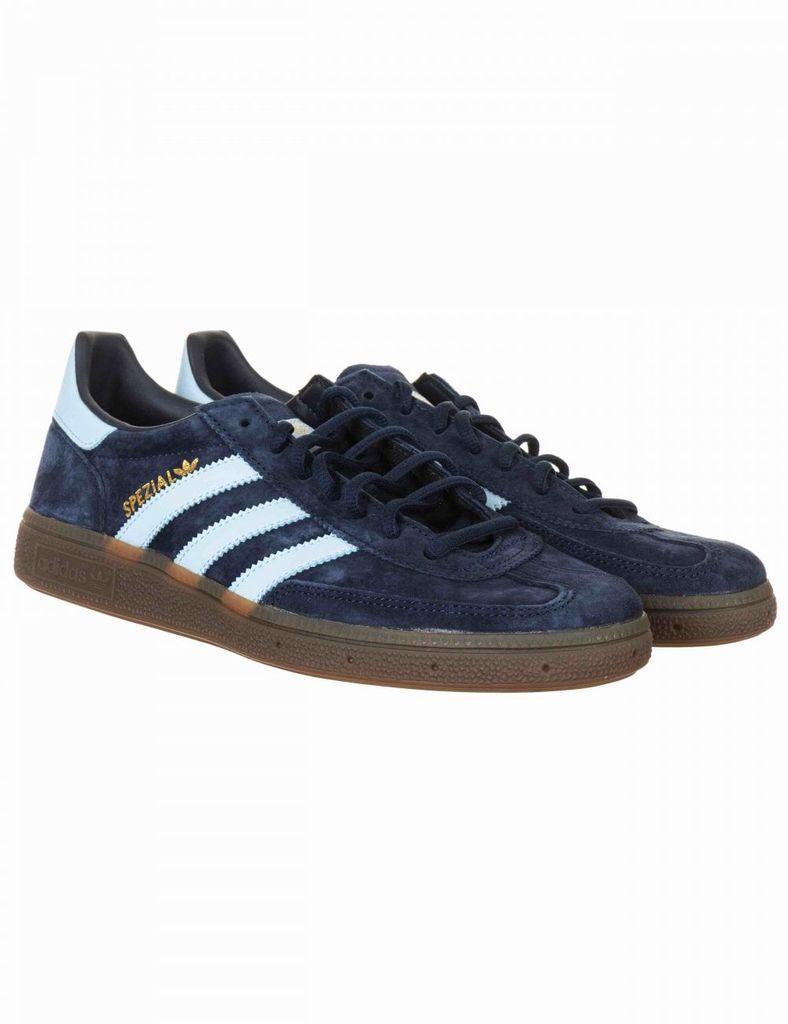 navy blue adidas spezial