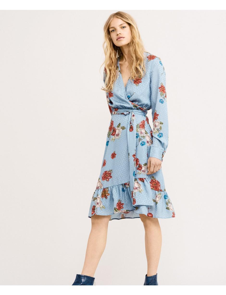 gestuz elsie wrap dress