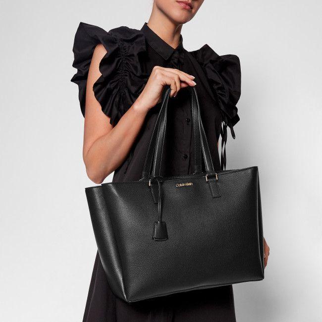 Calvin Klein Handbag Shopper Md W / Laptop Comp K60k608242 Ck Bax in Black  | Lyst