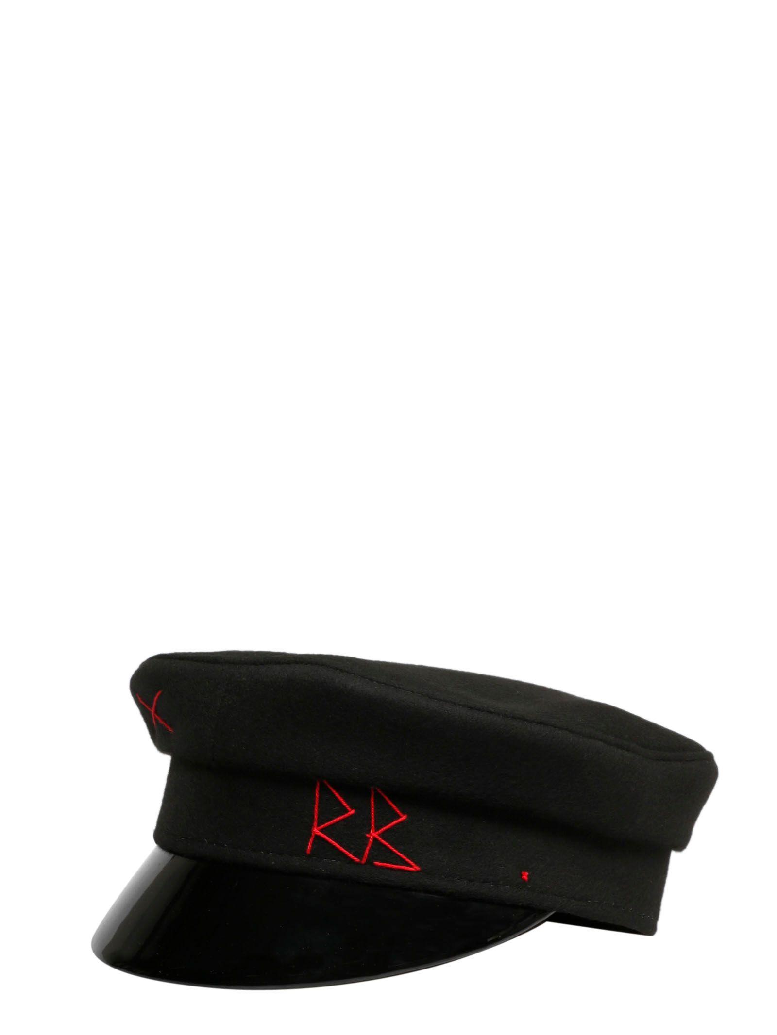 Ruslan Baginskiy Wool Cappello in Black 