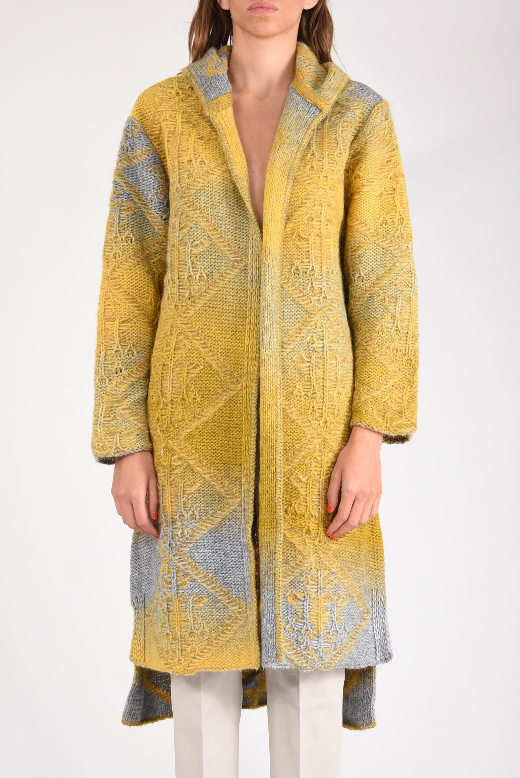 Dondup Cappotto in Yellow | Lyst