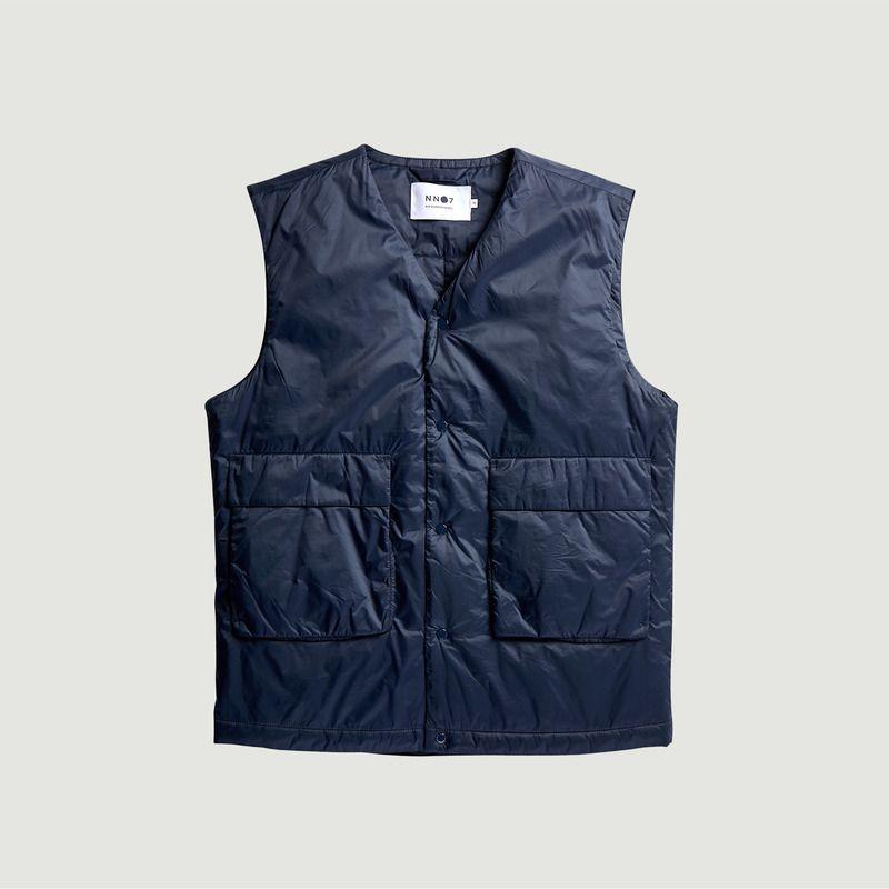 padded sleeveless jacket