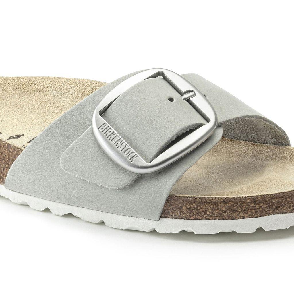 birkenstock big buckle dove gray