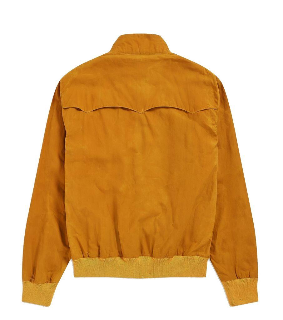 Fred Perry Reissues Made In England Harrington Wax Jacket Gold Leaf in Yellow for Men - Lyst
