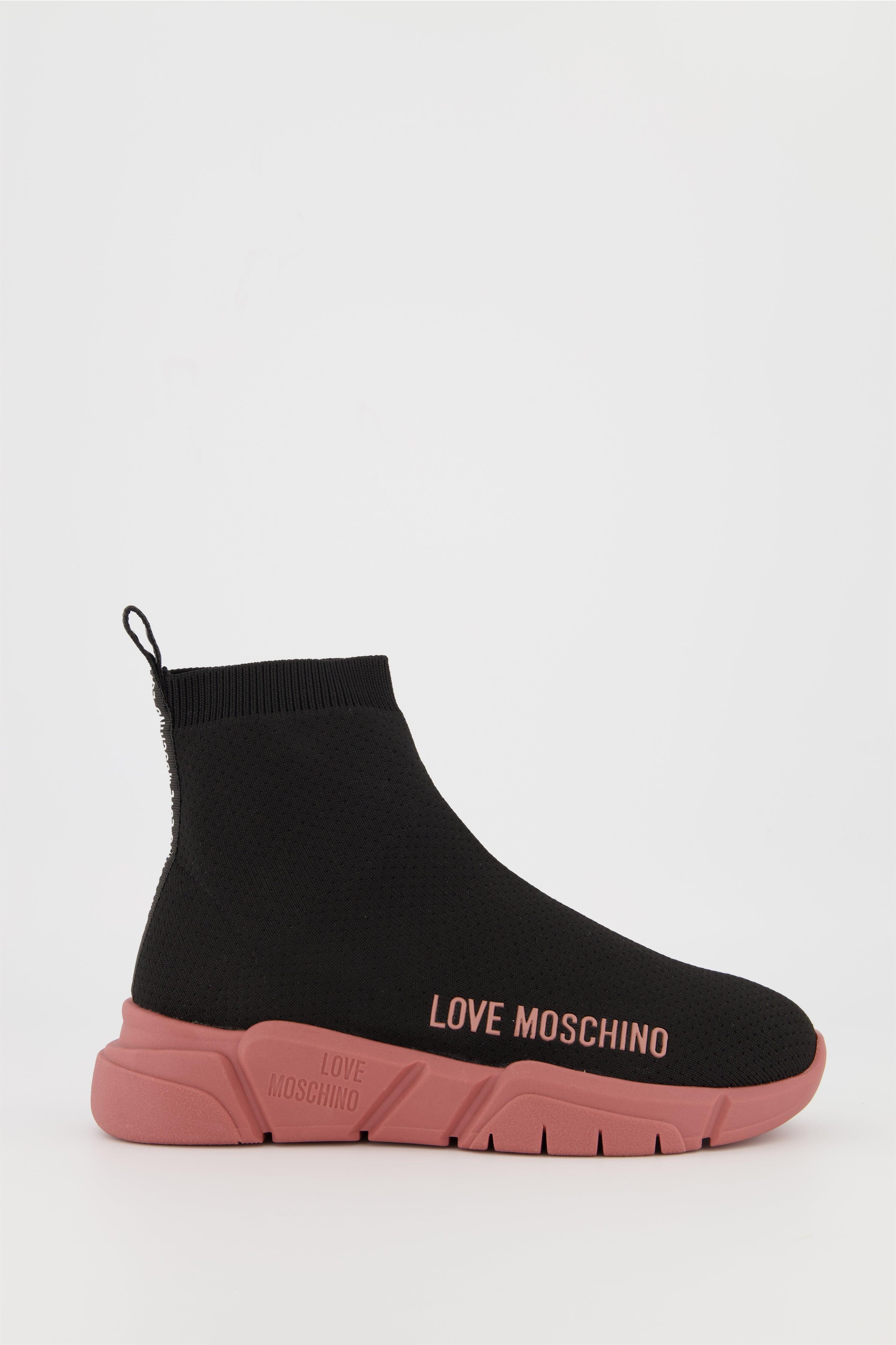 Moschino sock trainers pink Clearance