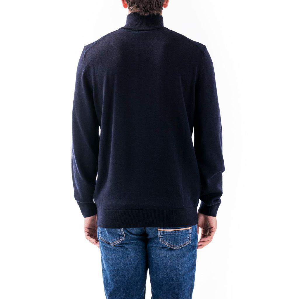BOSS by Hugo Boss Wool Sweaters in Blue for Men - Lyst