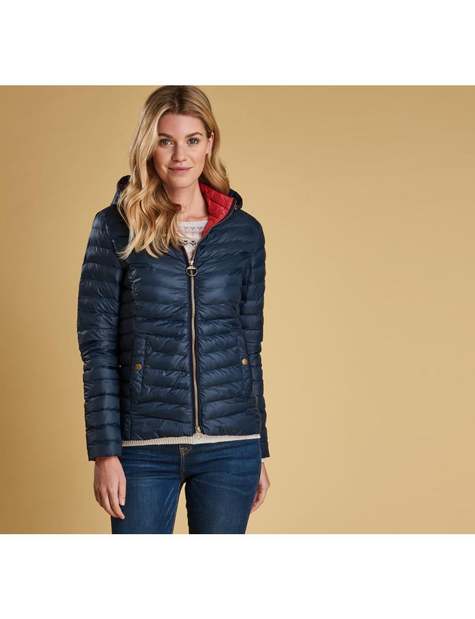 barbour highgate quilted jacket navy