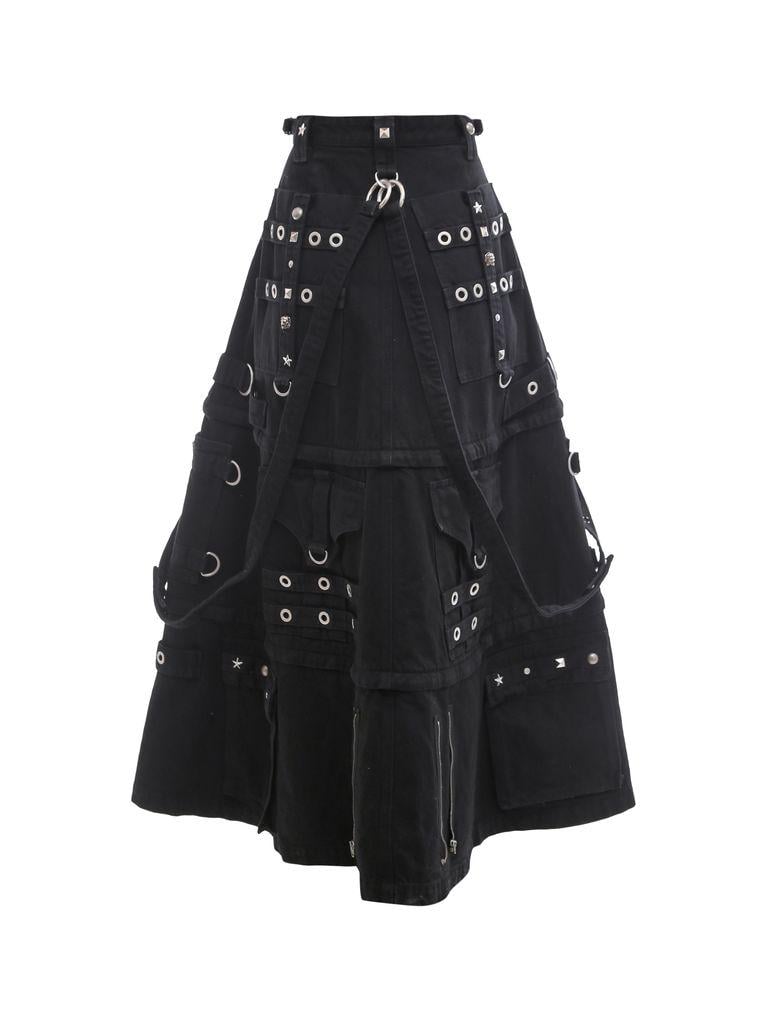 black rave skirt