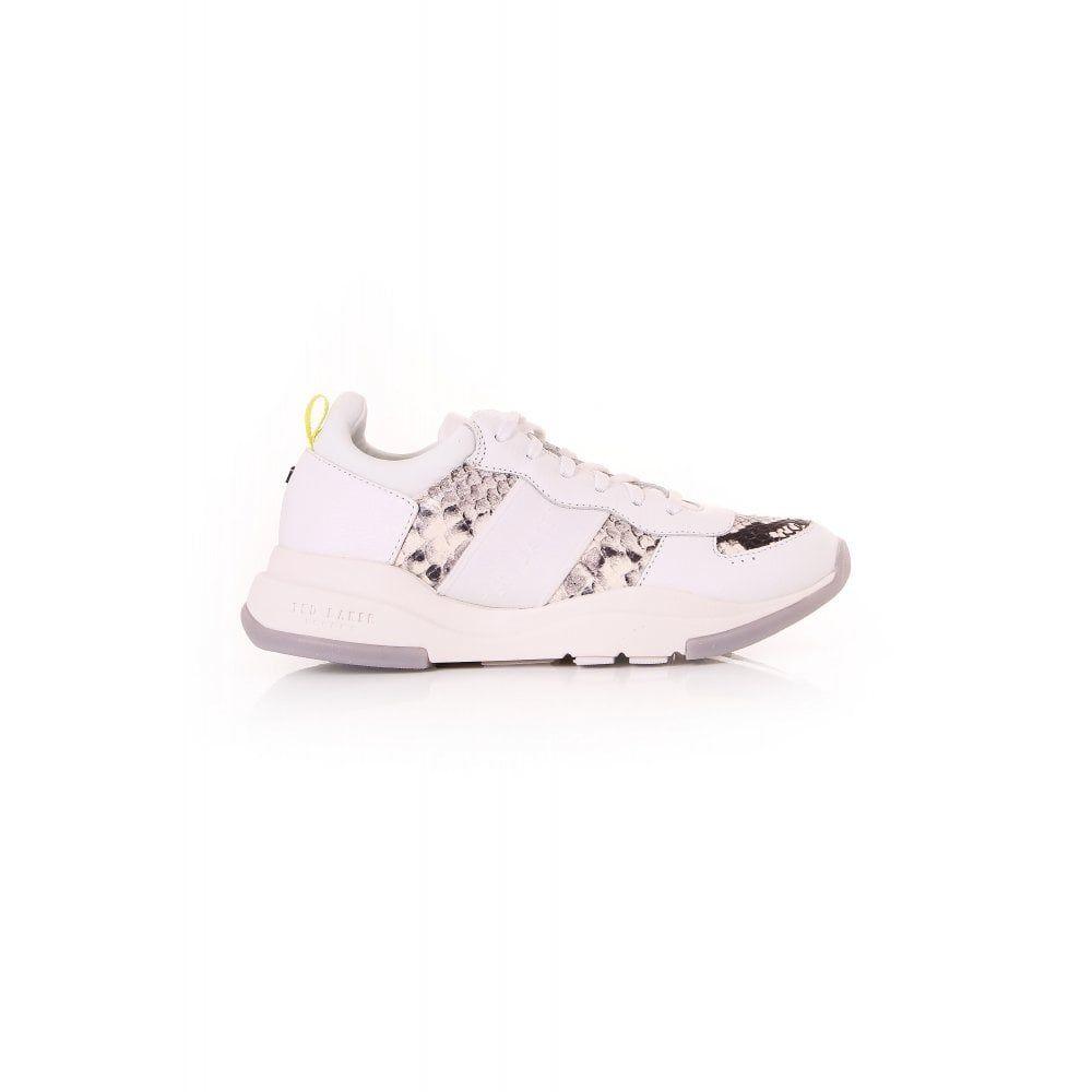 weverds chunky leather trainers