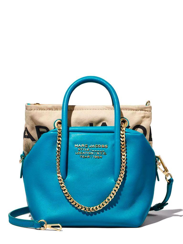 marc jacobs blue satchel