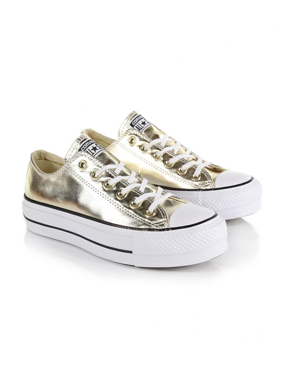 Converse Women's Chuck Taylor All Star Lift Sneakers in Gold (Metallic) |  Lyst Canada